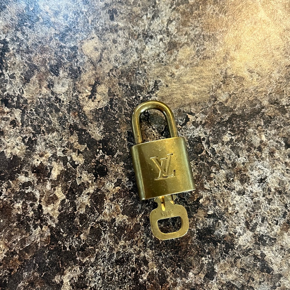 Authentic Louis Vuitton Lock and Key Set - Picture 2 of 3